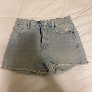 Frame jean shorts